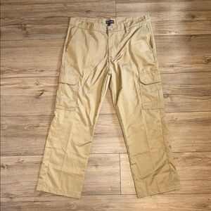 Men's Tan Cargo Work Pants 36x30
